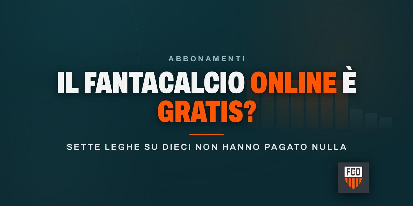 Il fantacalcio online è gratis? Che cosa si paga, e quanto