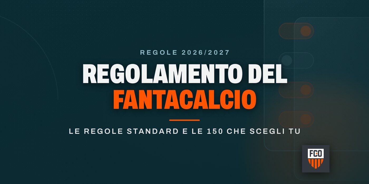 Regolamento del fantacalcio: bonus, malus e regole di lega